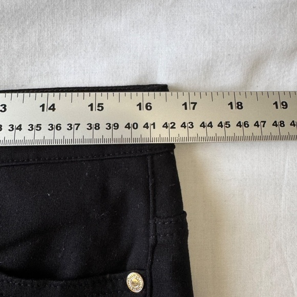 7 For All Mankind Women's 32 Jegging Jeans Black Stretch Summer Festival Casual - Picture 10 of 14